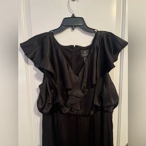 Black evening gown by Adrianna Papell